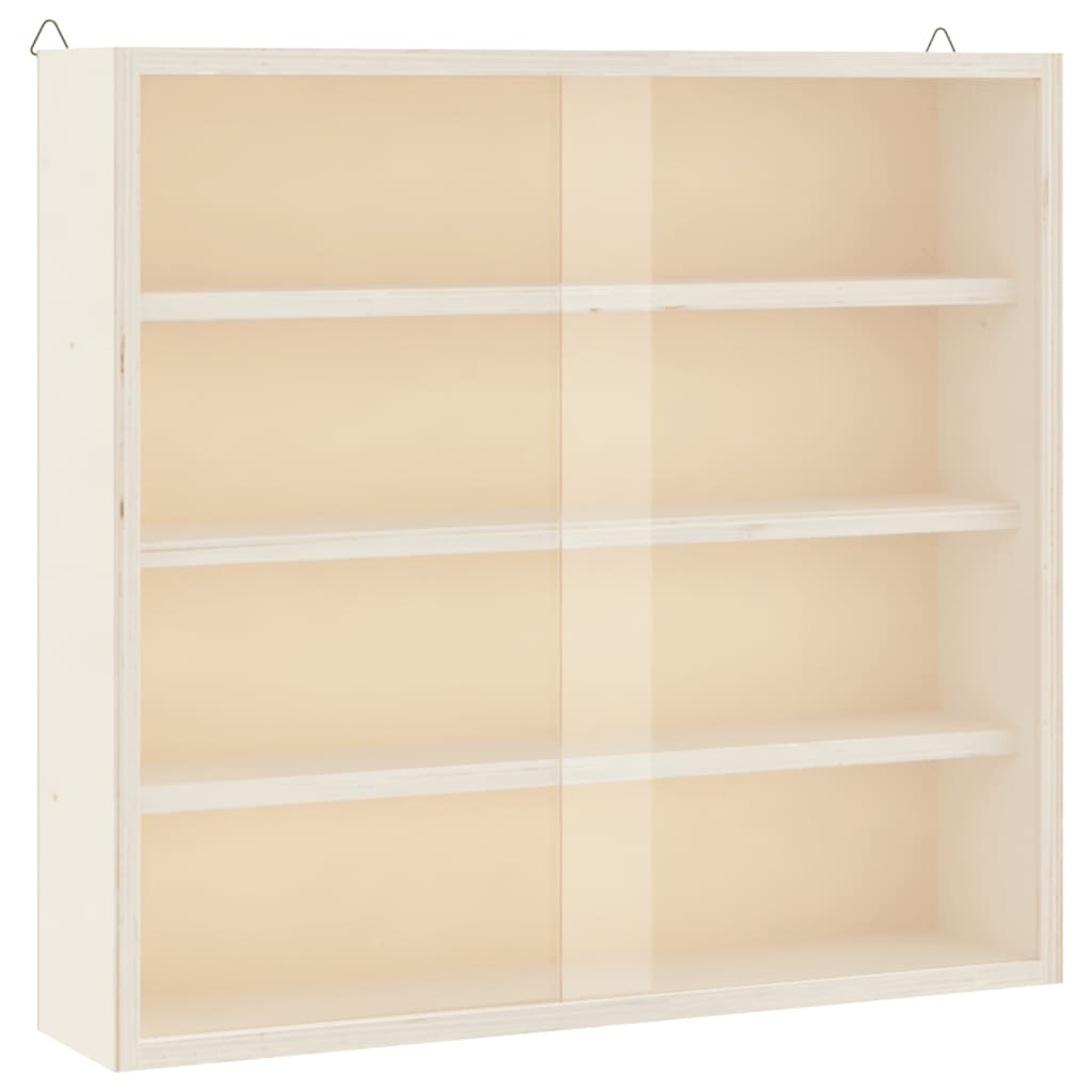 Teca da Collezione in Legno con Porte 40x8,5x37 cm | homemem39