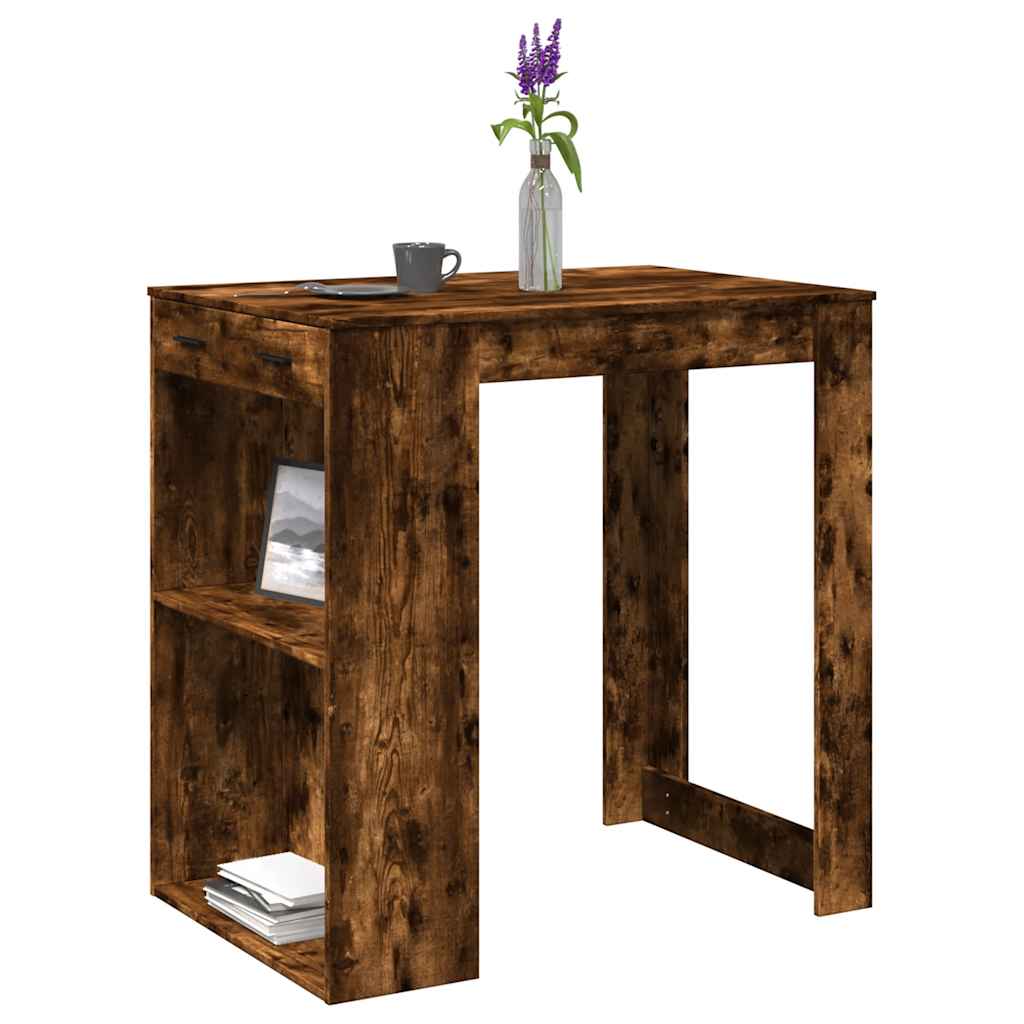 Tavolo Bar Rovere Artigianale 102x70x103,5 cm in Truciolato | homemem39