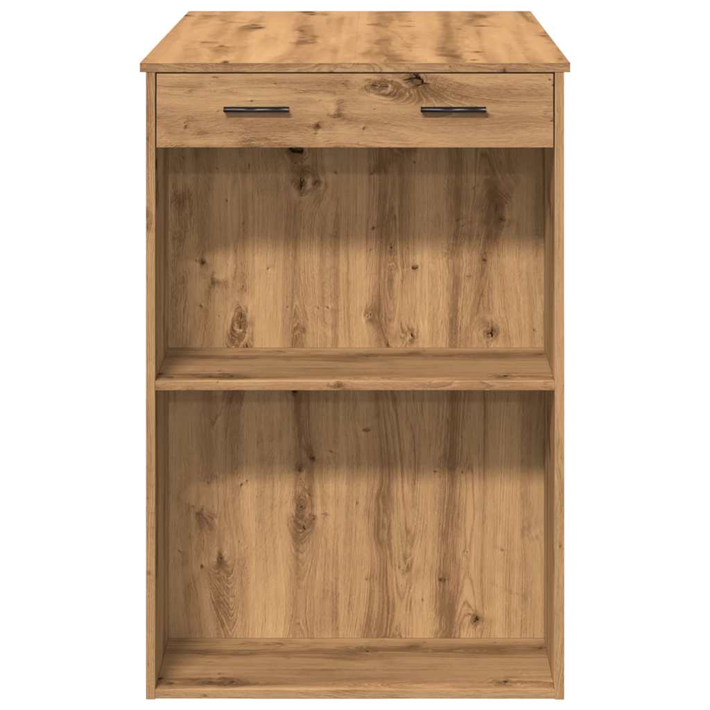 Tavolo Bar Rovere Artigianale 102x70x103,5 cm in Truciolato | homemem39