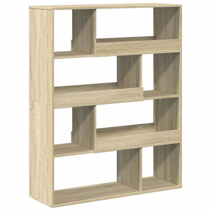 Libreria Rovere Sonoma 100x33x125,5 cm in Legno Multistrato