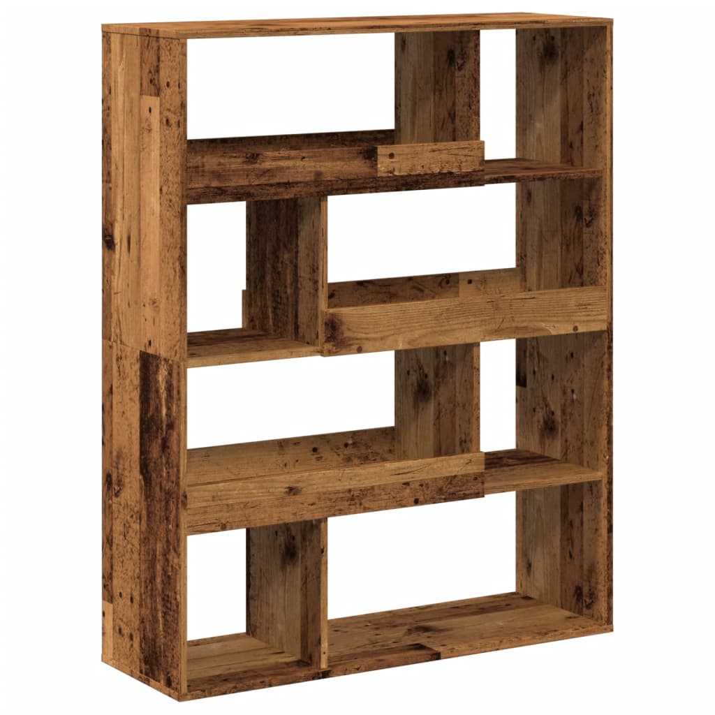 Libreria Legno Antico 100x33x125,5 cm in Legno Multistrato