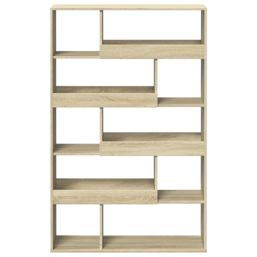 Libreria Rovere Sonoma 100x33x156,5 cm in Truciolato