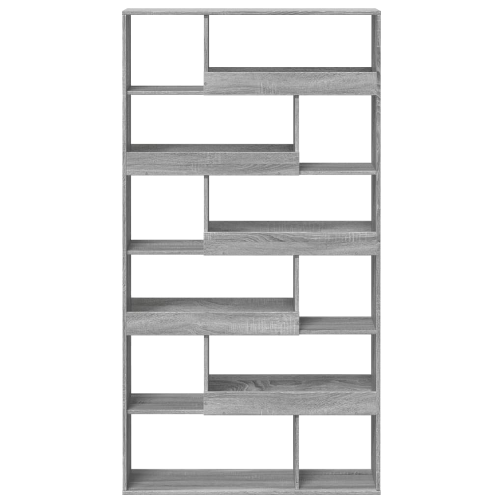 Libreria Grigio Sonoma 100x33x187,5 cm in Truciolato