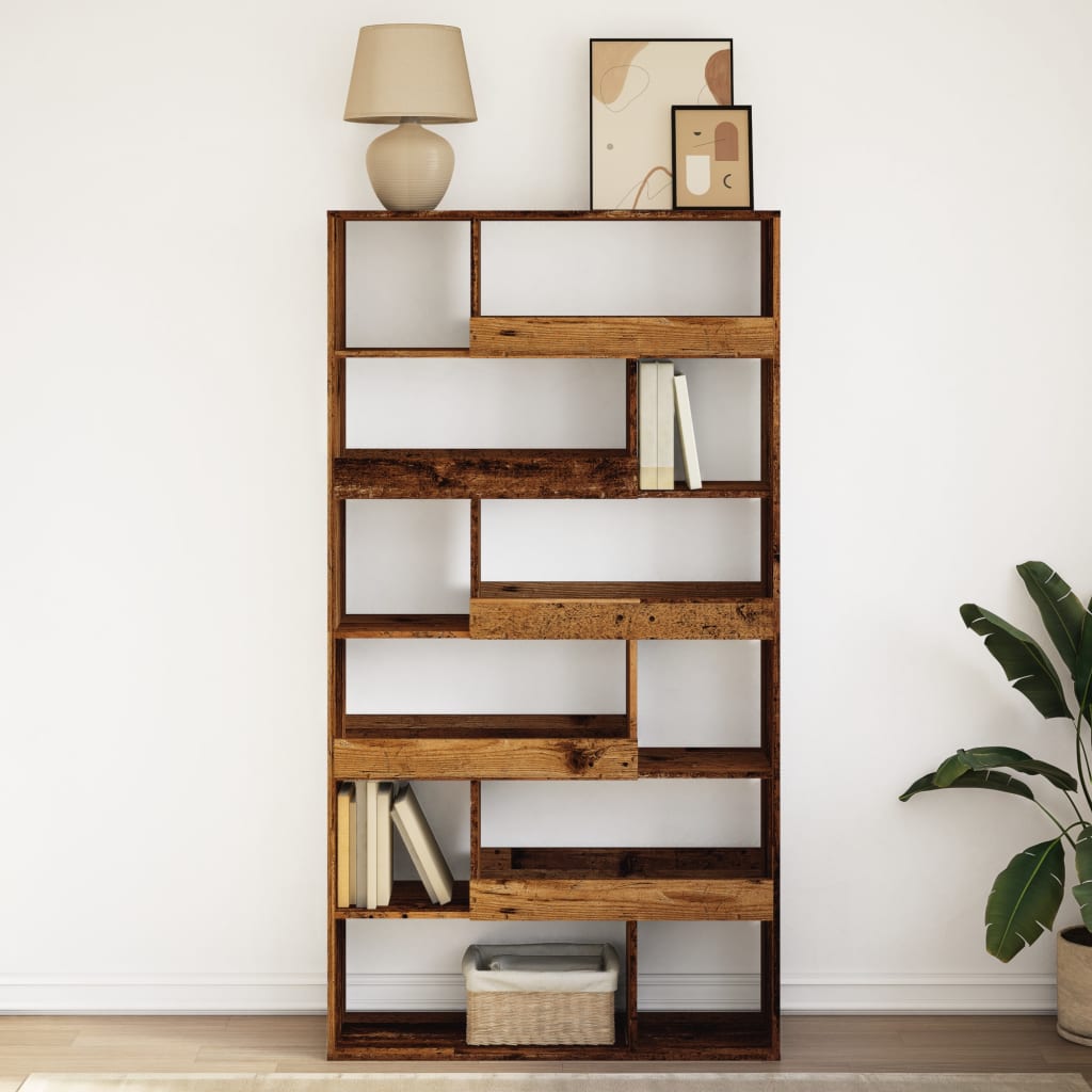 Libreria Legno Antico 100x33x187,5 cm in Truciolato | homemem39
