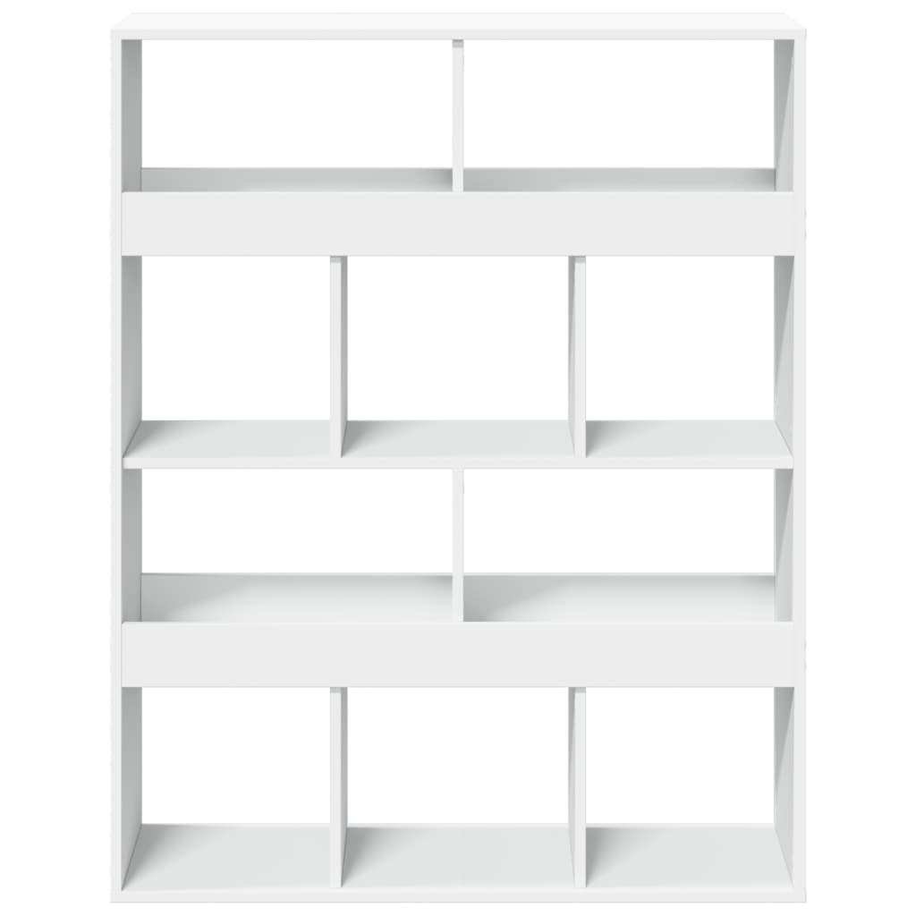 Libreria Bianca 100x33x125,5 cm in Truciolato