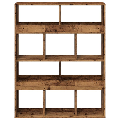 Libreria Legno Antico 100x33x125,5 cm in Legno Multistrato