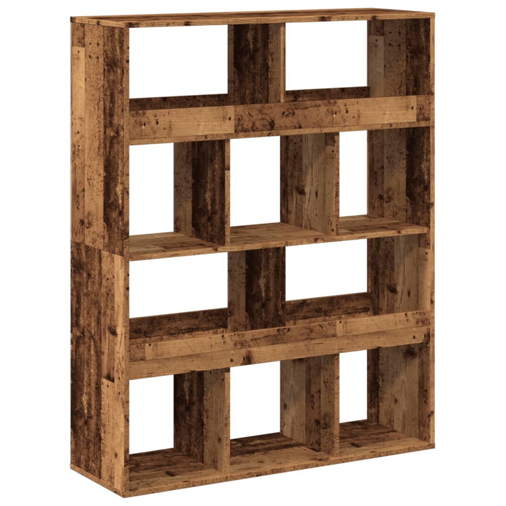 Libreria Legno Antico 100x33x125,5 cm in Legno Multistrato