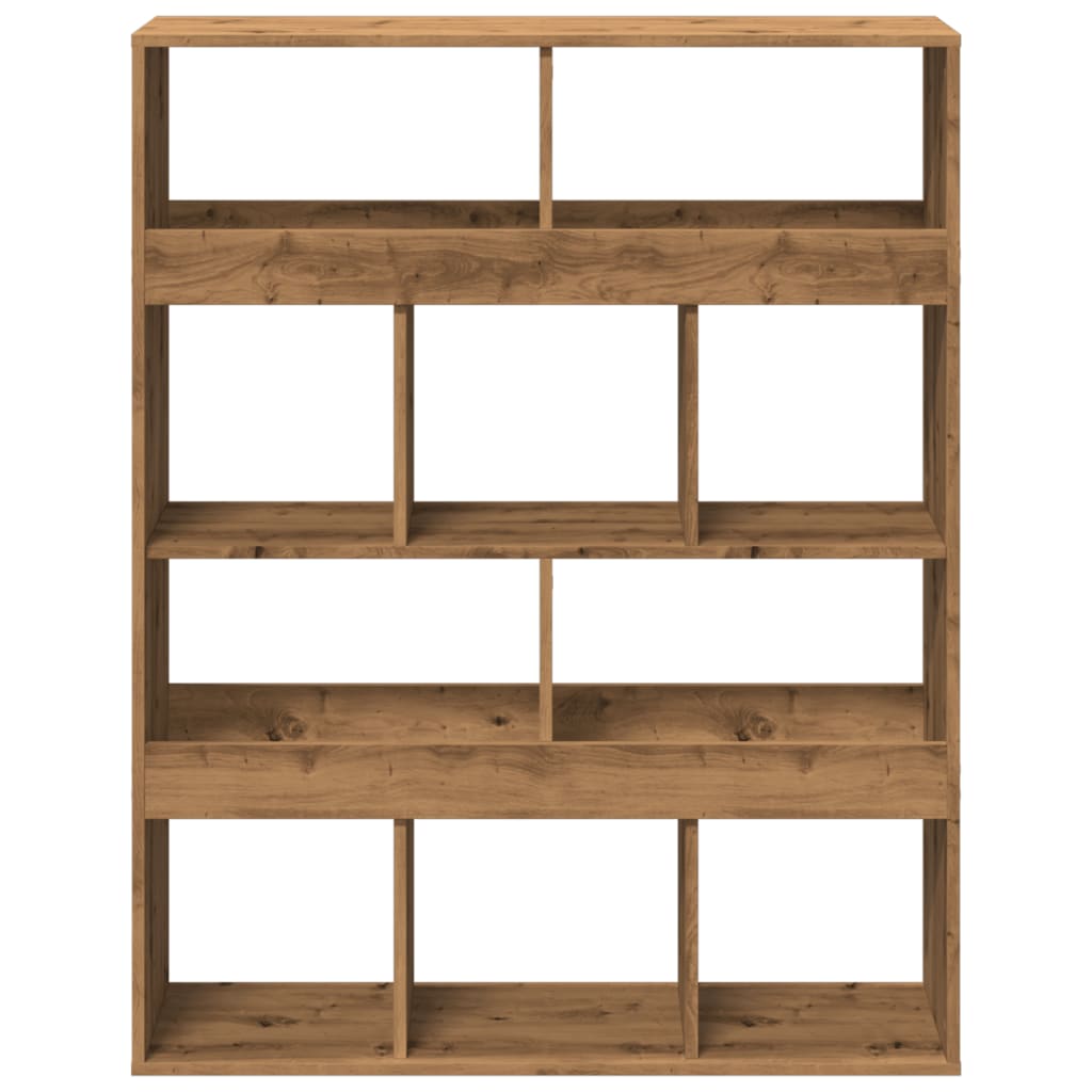 Libreria Rovere Artigianale 100x33x125,5cm in Truciolato