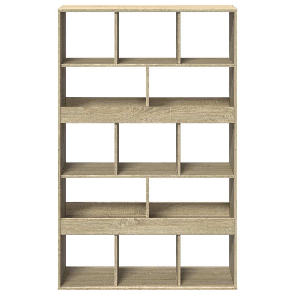 Libreria Rovere Sonoma 100x33x156,5 cm in Truciolato