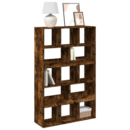 Libreria Rovere Fumo 100x33x156,5 cm in Truciolato