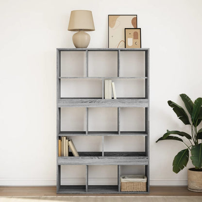 Libreria Grigio Sonoma 100x33x156,5 cm in Truciolato