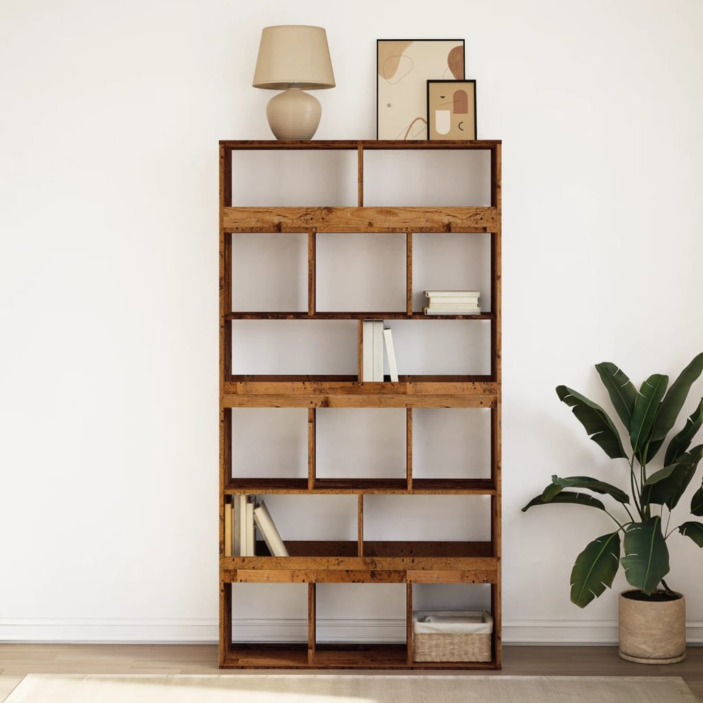Libreria Legno Antico 100x33x187,5 cm in Truciolato | homemem39