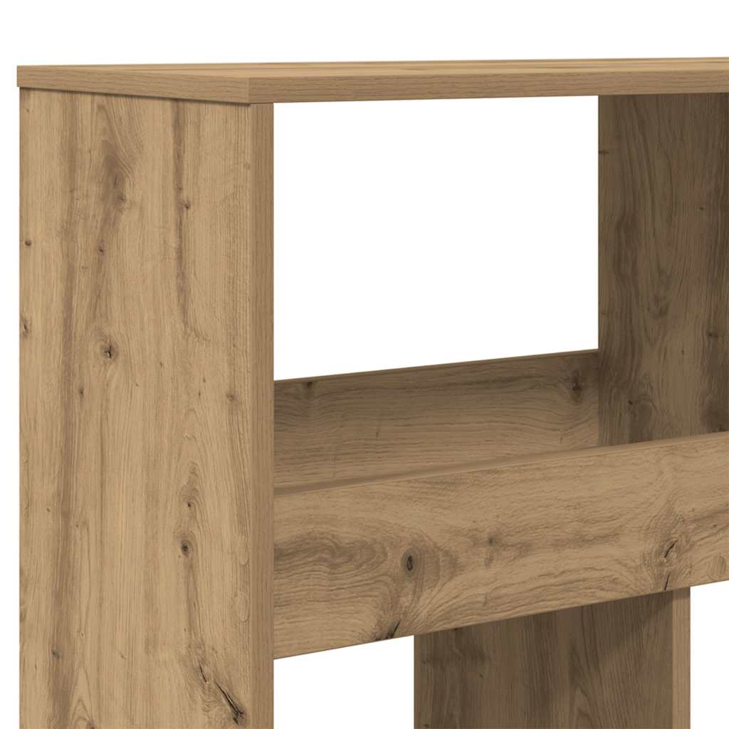 Libreria Rovere Artigianale 100x33x187,5cm in Legno Multistrato | homemem39