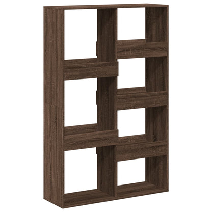 Libreria Rovere Marrone 100x33x155,5 cm in Legno Multistrato