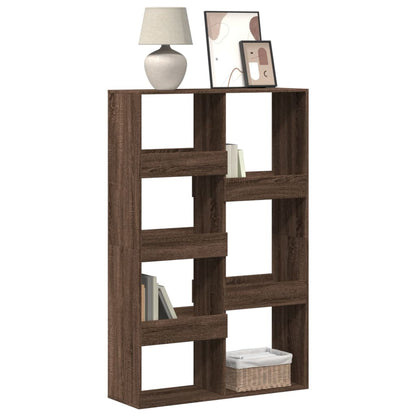 Libreria Rovere Marrone 100x33x155,5 cm in Legno Multistrato