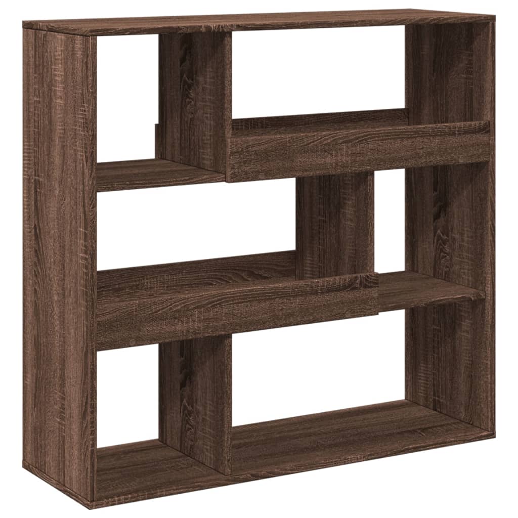 Libreria Rovere Marrone 100x33x94,5 cm in Truciolato