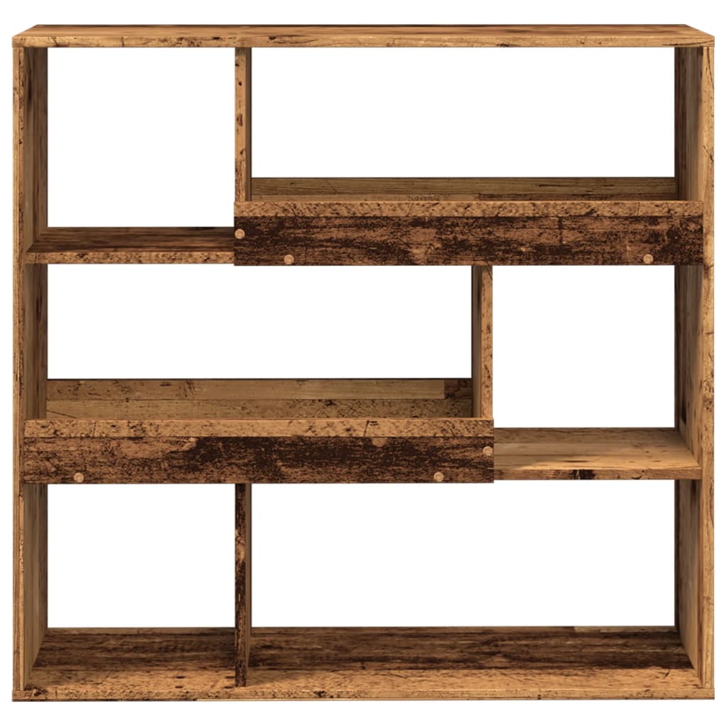 Divisorio Legno Antico 100x33x94,5 cm in Truciolato