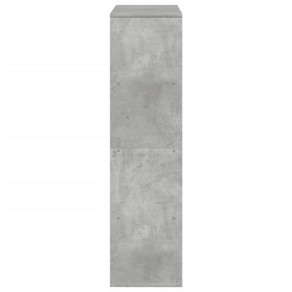 Divisorio Stanza Grigio Cemento 100x33x125,5 cm in Truciolato