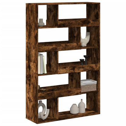 Libreria Rovere Fumo 100x33x156,5 cm in Truciolato