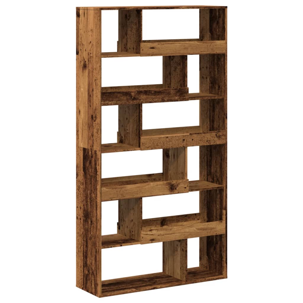 Divisorio Stanza Legno Antico 100x33x187,5 cm in Truciolato