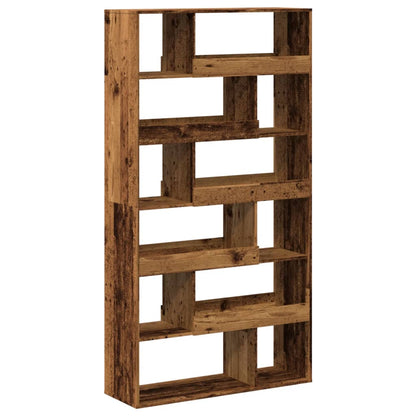 Divisorio Stanza Legno Antico 100x33x187,5 cm in Truciolato