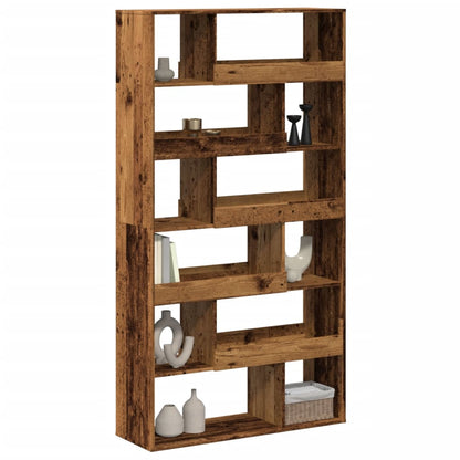 Divisorio Stanza Legno Antico 100x33x187,5 cm in Truciolato