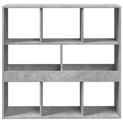 Libreria Grigio Cemento 100x33x94,5 cm in Truciolato