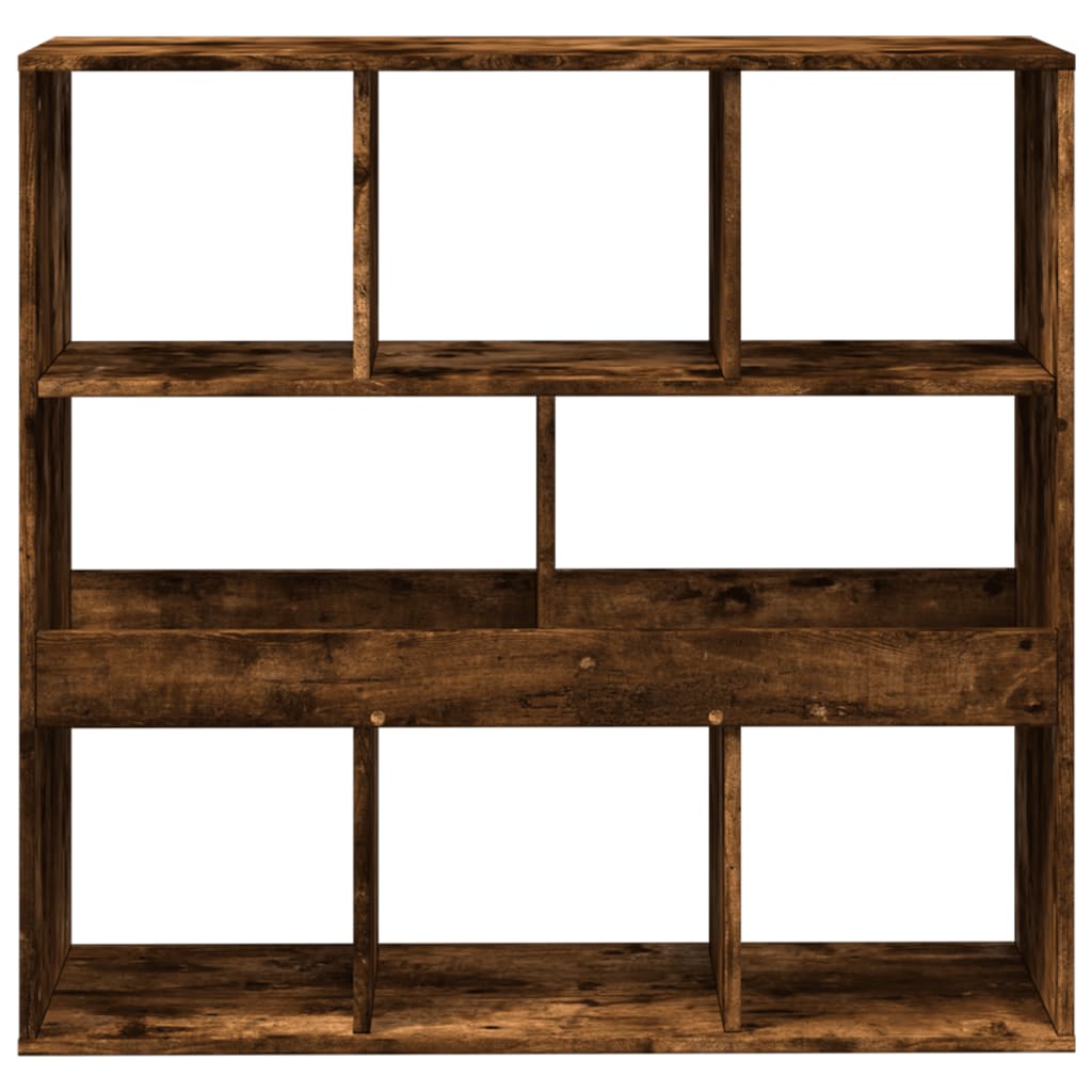 Libreria Rovere Fumo 100x33x94,5 cm in Truciolato