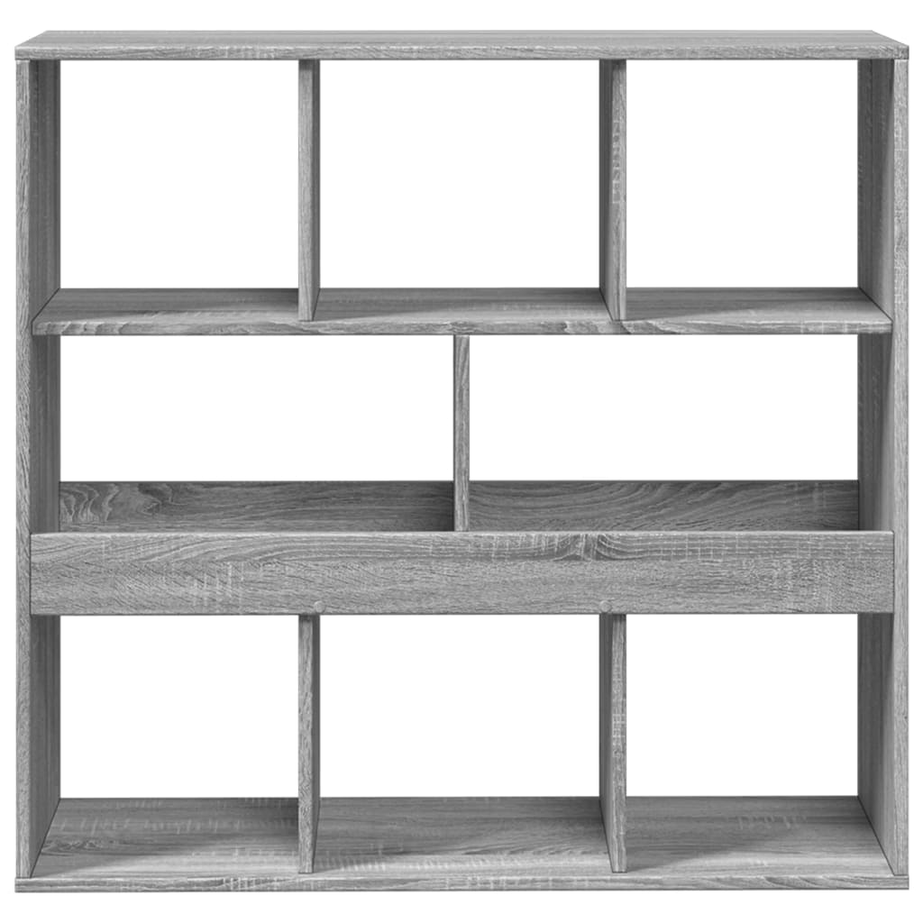 Libreria Grigio Sonoma 100x33x94,5 cm in Truciolato