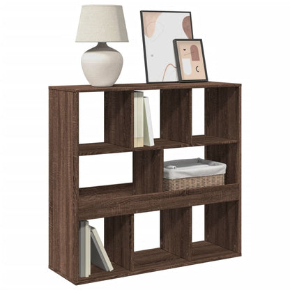 Libreria Rovere Marrone 100x33x94,5 cm in Truciolato