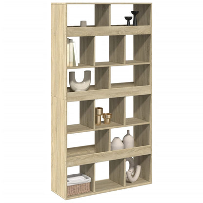 Libreria Rovere Sonoma 100x33x187,5 cm in Truciolato