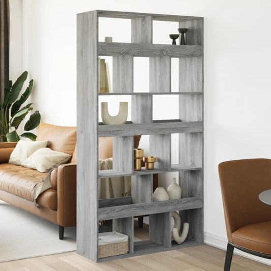 Libreria Grigio Sonoma 100x33x187,5 cm in Truciolato