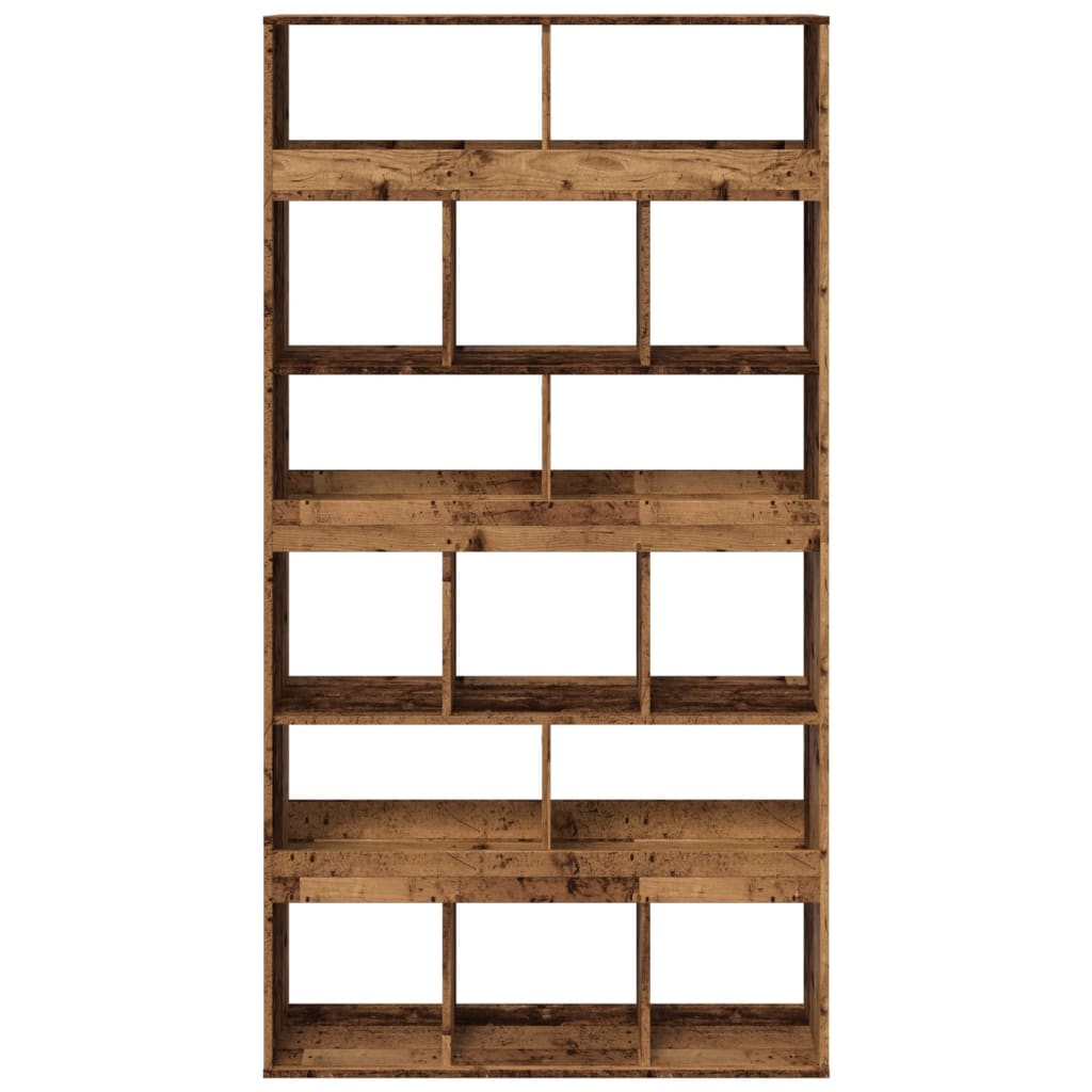 Divisorio Stanza Legno Antico 100x33x187,5 cm in Truciolato | homemem39