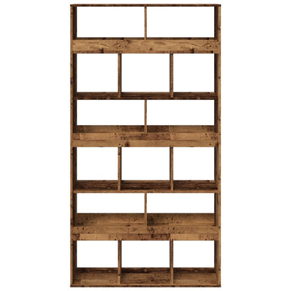 Divisorio Stanza Legno Antico 100x33x187,5 cm in Truciolato | homemem39