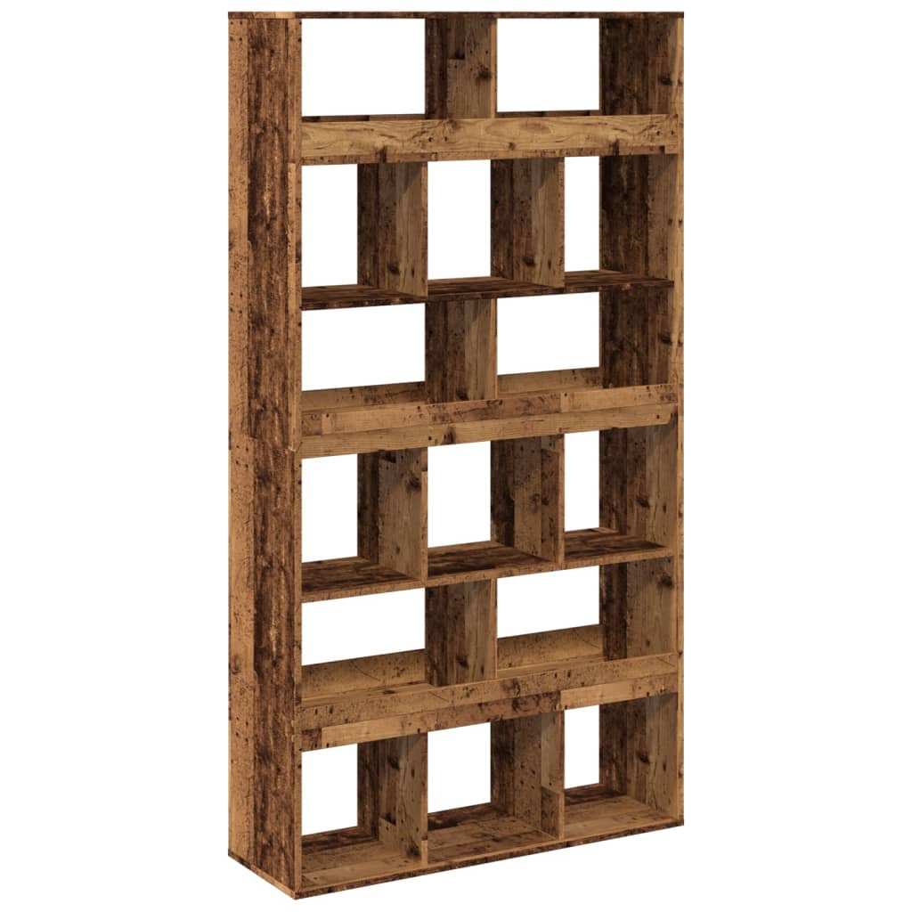Divisorio Stanza Legno Antico 100x33x187,5 cm in Truciolato | homemem39