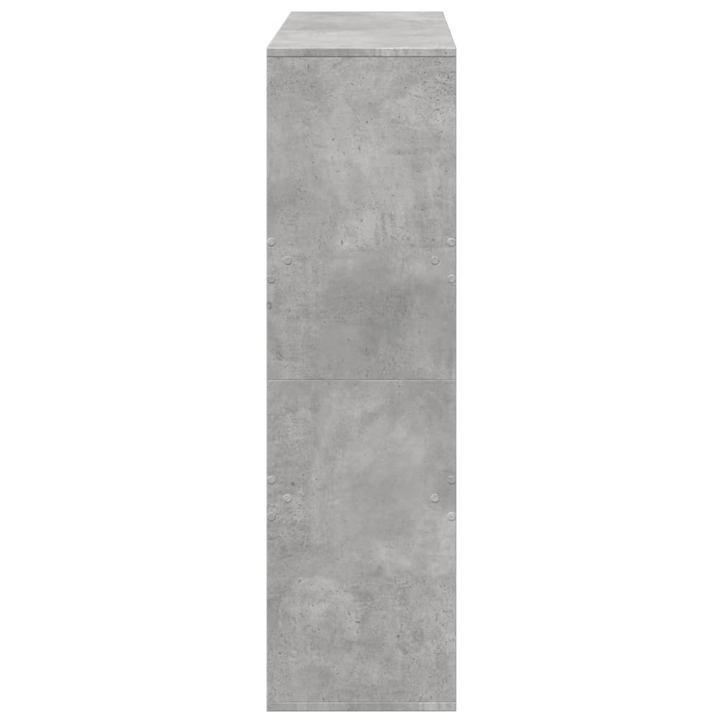 Divisorio Grigio Cemento 100x33x115 cm in Truciolato