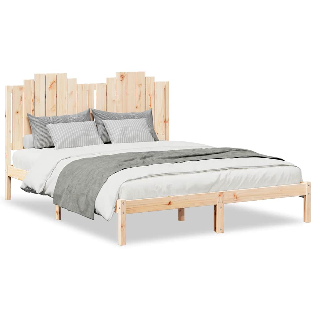 Giroletto Extra Lungo senza Materasso 160x210 cm Legno Massello
