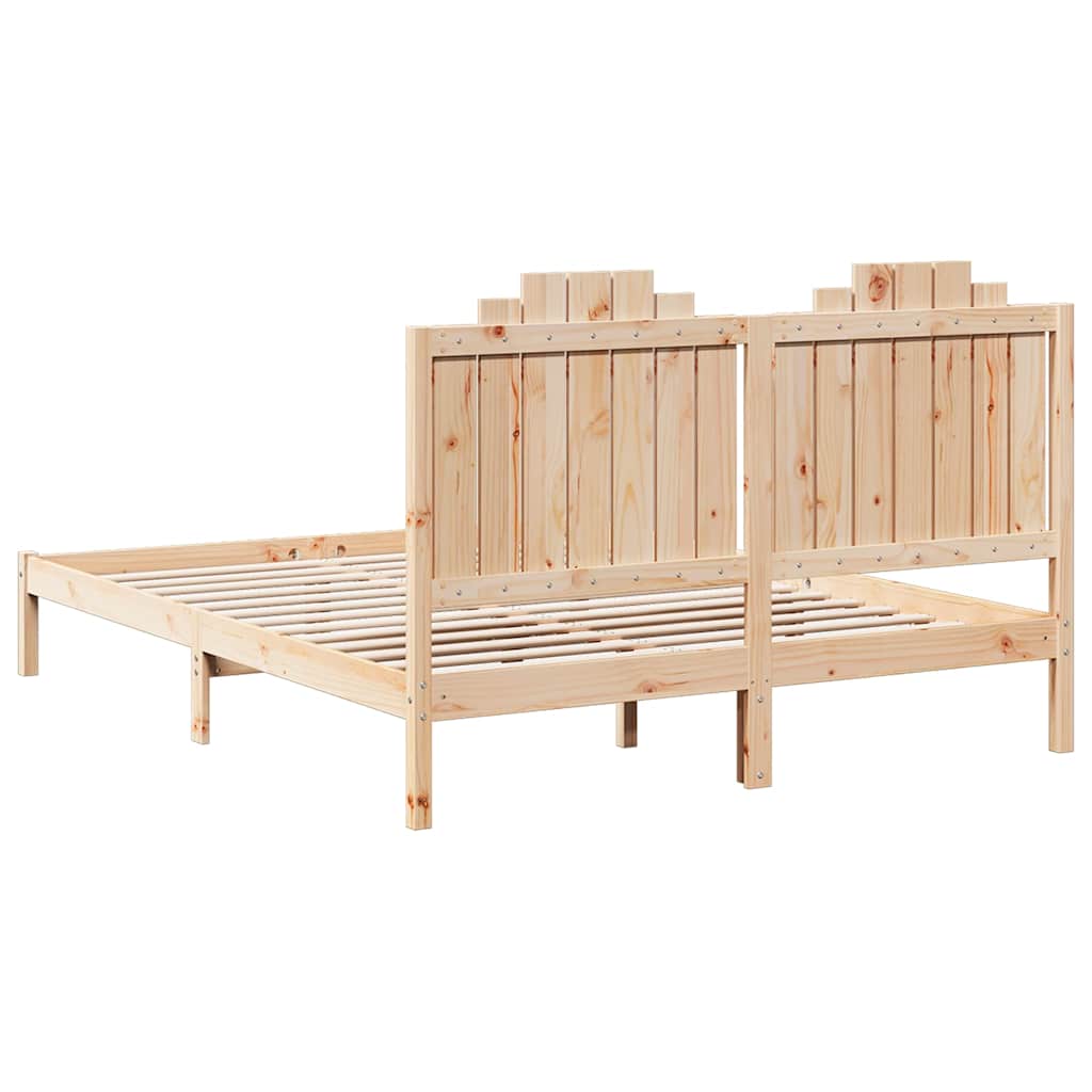 Giroletto Extra Lungo senza Materasso 160x220 cm Legno Massello | homemem39