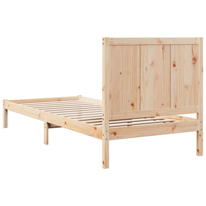 Giroletto Extra Lungo senza Materasso 100x210 cm Legno Massello - homemem39