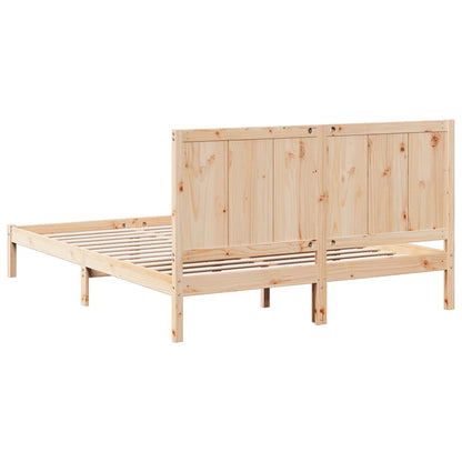 Giroletto Extra Lungo senza Materasso 140x210 cm Legno Massello - homemem39