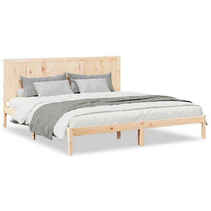 Giroletto Extra Lungo senza Materasso 200x210 cm Legno Massello | homemem39