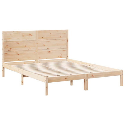 Giroletto Extra Lungo senza Materasso 160x210 cm Legno Massello - homemem39