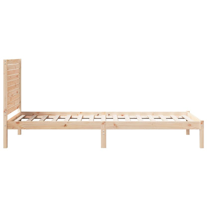 Giroletto Extra Lungo senza Materasso 100x210 cm Legno Massello - homemem39
