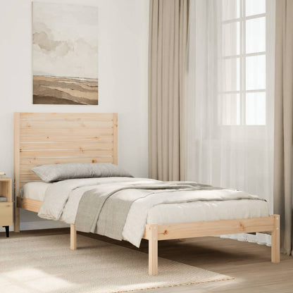 Giroletto Extra Lungo senza Materasso 100x210 cm Legno Massello - homemem39