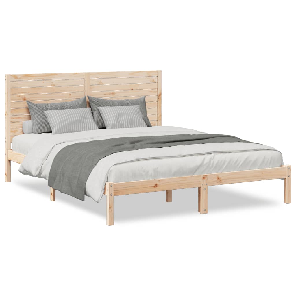 Giroletto Extra Lungo senza Materasso 140x210 cm Legno Massello | homemem39
