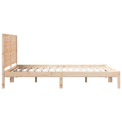 Giroletto Extra Lungo senza Materasso 140x210 cm Legno Massello | homemem39
