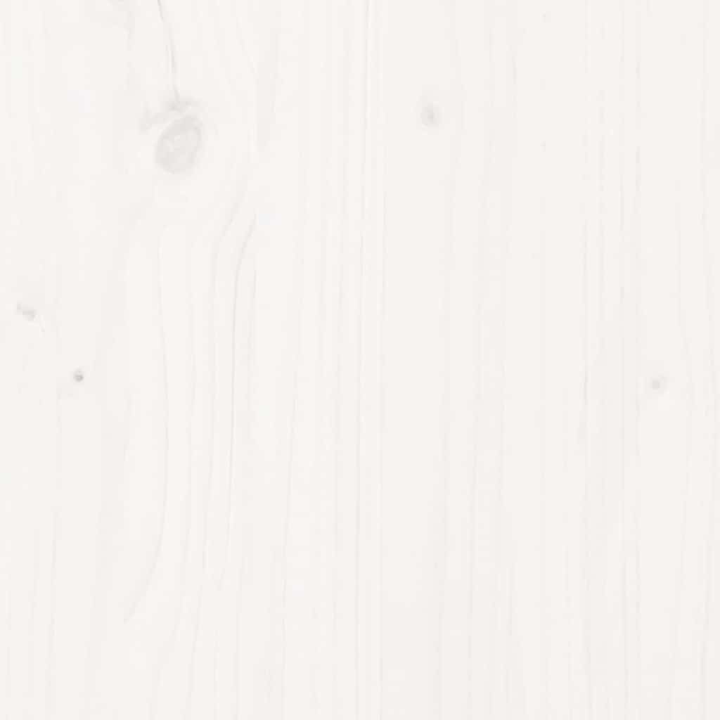 Giroletto Extra Lungo senza Materasso Bianco 140x220cm Massello - homemem39