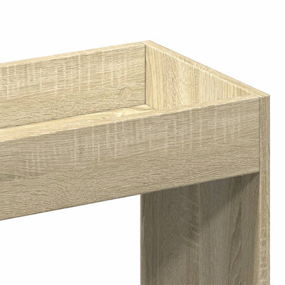 Credenza Rovere Sonoma 92x33x140 cm in Legno Multistrato