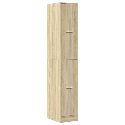 Armadietto da Farmacia Rovere Sonoma 30x41x174,5 cm Truciolato | homemem39