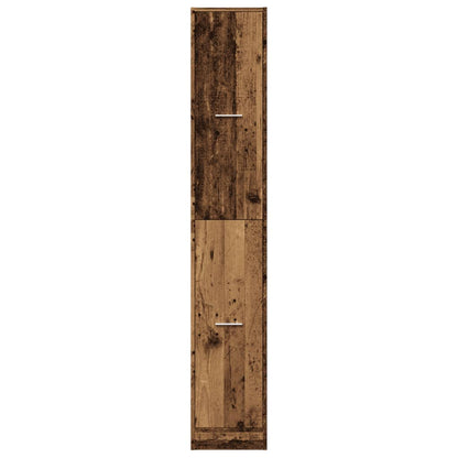 Armadietto da Farmacia Legno Vecchio 30x41x174,5 cm Truciolato | homemem39